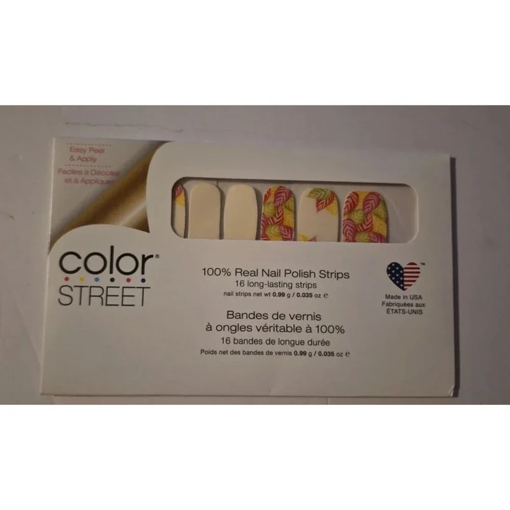 Set of 2 Color Street Nail Polish Strips